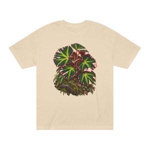 Vintage Begonia Botanical Unisex T-Shirt
