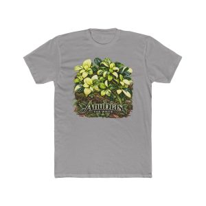 Anubias Van White Botanical Unisex T-Shirt