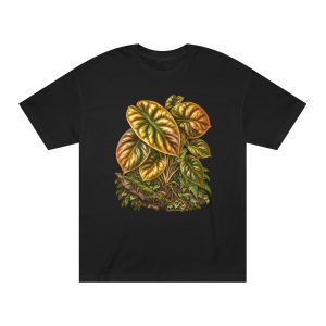 Alocasia Golden Rainforest Botanical Unisex T-Shirt