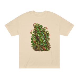 Vintage Pilea Peperomioides Botanical Unisex T-Shirt