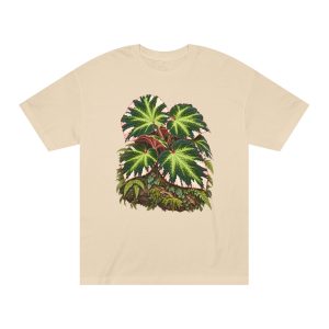 Botanical Begonia Leaf Unisex T-Shirt