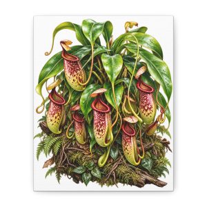 Tropical Pitcher Plant Canvas Print