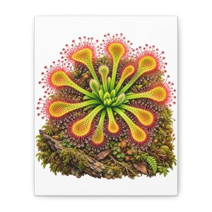 Colorful Sundew Carnivorous Plant Print