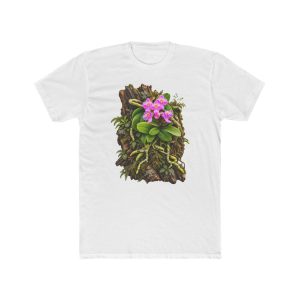 Mossy Wood Orchid Botanical Art Unisex T-Shirt