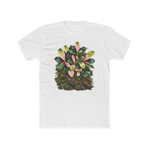 Bucephalandra Pink Botanical Unisex T-Shirt