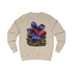 Bucephalandra Blackrock Botanical Art Unisex Sweatshirt