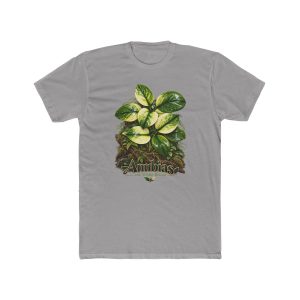 Anubias White Broad Botanical Unisex T-Shirt