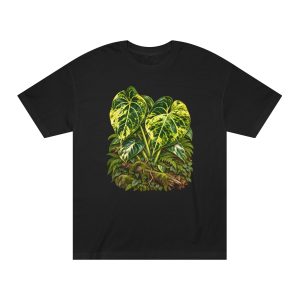 Anthurium Marble Botanical Unisex T-Shirt