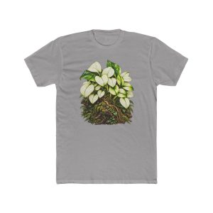 Anubias Panda White Botanical Unisex T-Shirt