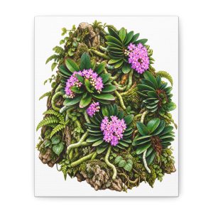 Succulent Terrarium Canvas Print