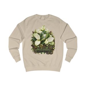 Bucephalandra Neo Botanical Art Unisex Sweatshirt
