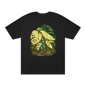 Monstera Shadow Botanical Unisex T-Shirt