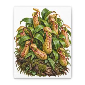 Tropical Pitcher Plant Canvas Print