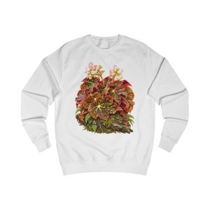 Begonia Rex-Cultorum ‘Vivaldi’ Botanical Art Unisex Sweatshirt